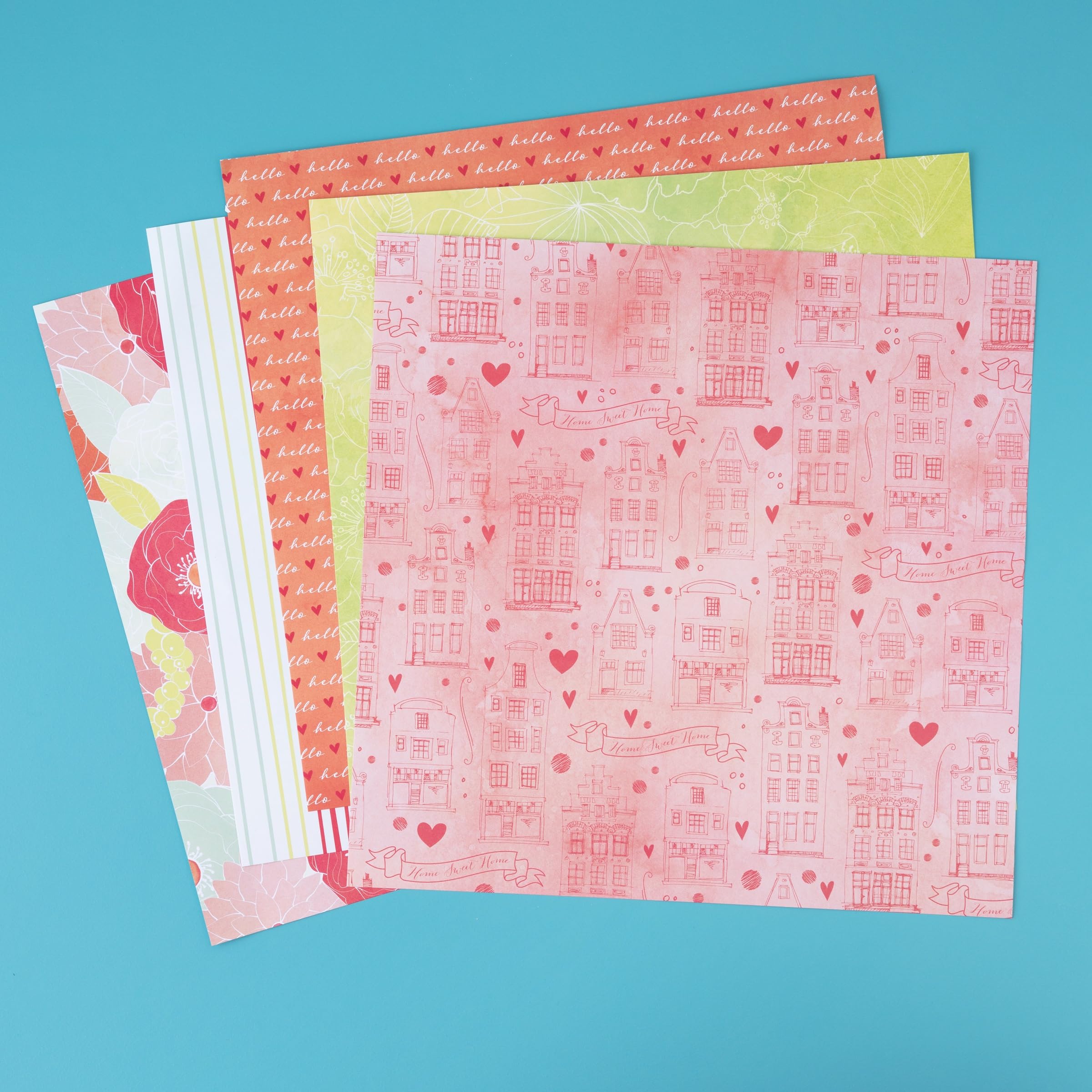 Amazon.co.jp: ColorBok 73490A デザイナーペーパーパッド ミントジュ